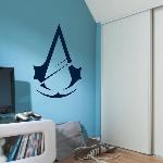 Voorbeeld van de muur stickers: Assassin's Creed Logo (Thumb)